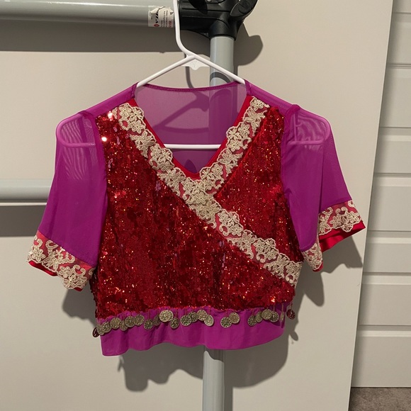 Two Piece Revolution Dance Costume. - Picture 1 of 4